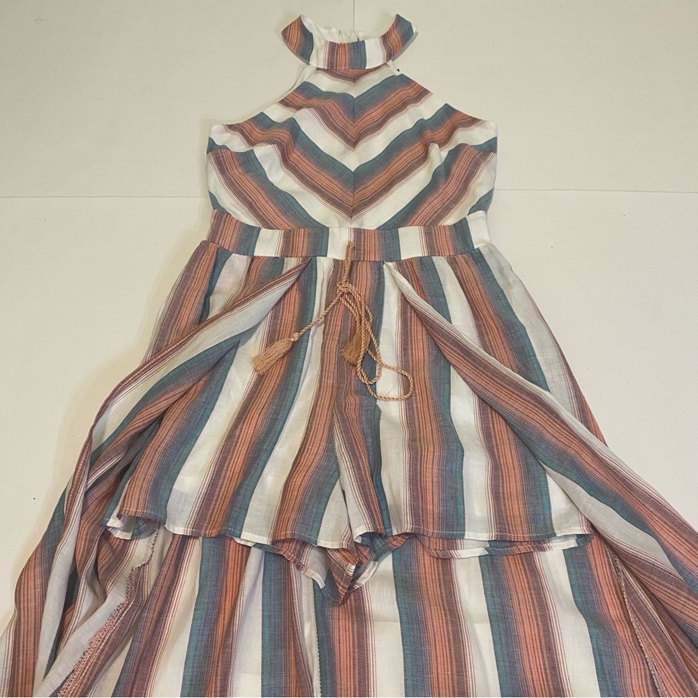 Crystal Sky stripe jumpsuit & romper size 5 - Picture 5 of 11